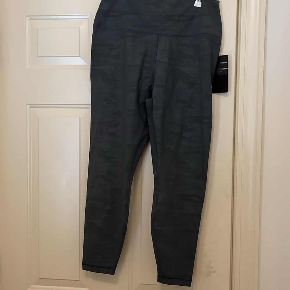 90 Degree By Reflex Camo Elastic Free High Waist 7/8 Ankle Leggings/NWT/XXL